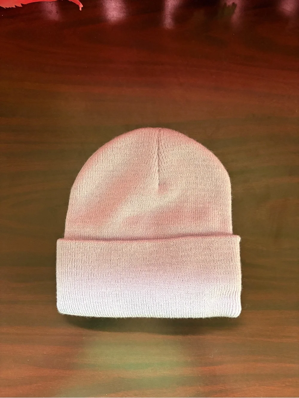 Kids Pastel Purple Beanie Hat with Cute Elephant Patch